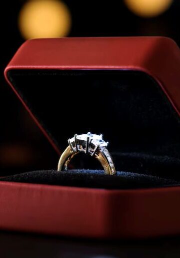 most realistic fake diamond engagement rings