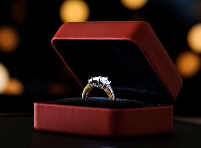 most realistic fake diamond engagement rings